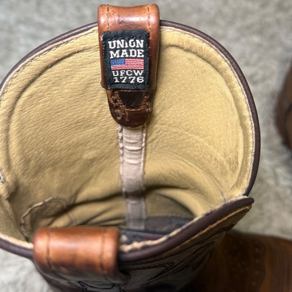 Double-H Jase DH3560 Square Toe Western Work Boots |Size 8 - Picture 10 of 15